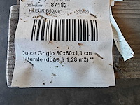 Piemme dolce grigio mat 80x80 cm tegel 12,8 m² - afbeelding 10 van  11