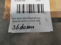 Piemme ibla nera lappato 60x120 cm tegel 5,76 m² - afbeelding 7 van  7
