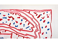 Pierre alechinsky - dame taride - lithografie en ets - afbeelding 6 van  7