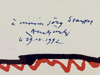 Pierre alechinsky - gesigneerde affiche - afbeelding 2 van  2