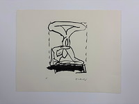 Pierre alechinsky - gesigneerde ets - afbeelding 1 van  1