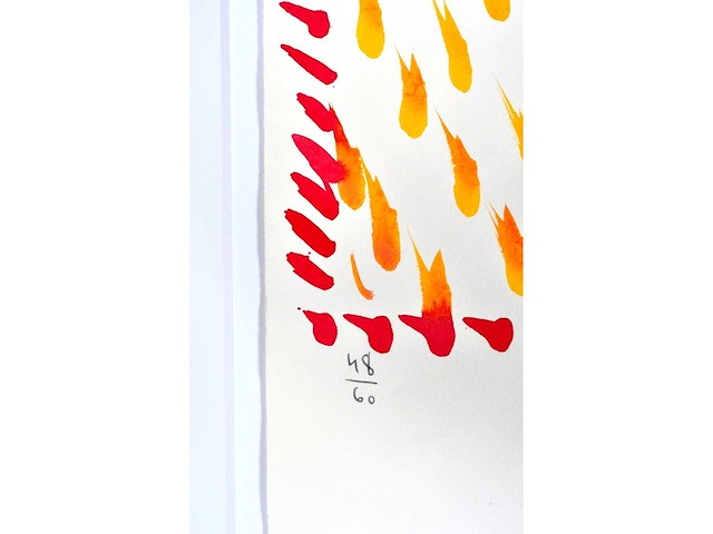 Pierre alechinsky - gille - geaquarelleerde ets - afbeelding 10 van  13