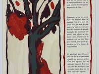 Pierre alechinsky - lithografie 1979 - afbeelding 1 van  2