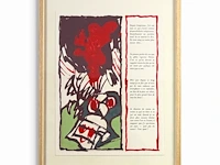 Pierre alechinsky - lithografie 1979