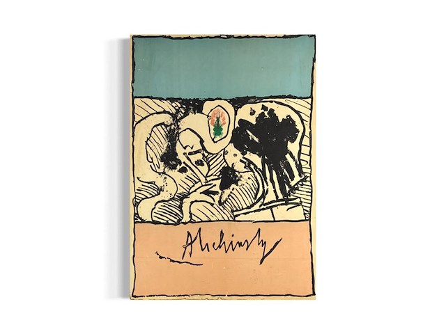 Pierre alechinsky - lithografie - afbeelding 1 van  1