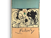 Pierre alechinsky - lithografie - afbeelding 1 van  1