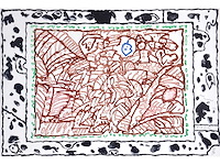 Pierre alechinsky - ordre minèral - ets en aquatint - afbeelding 1 van  9