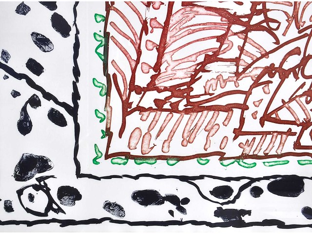 Pierre alechinsky - ordre minèral - ets en aquatint - afbeelding 5 van  9