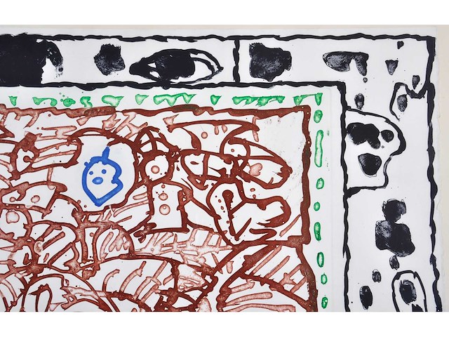 Pierre alechinsky - ordre minèral - ets en aquatint - afbeelding 7 van  9