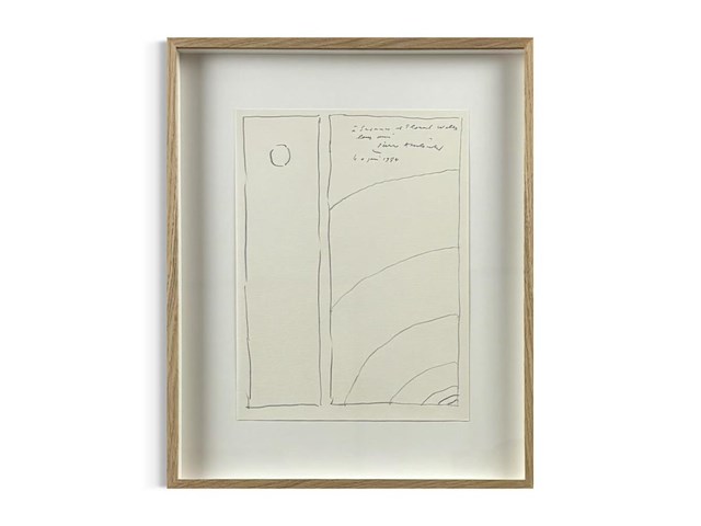 Pierre alechinsky - originele tekening - afbeelding 1 van  1