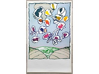 Pierre alechinsky - paris flying object - offset - afbeelding 2 van  2