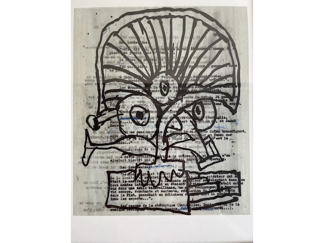 Pierre alechinsky (1 stuk) - afbeelding 2 van  3