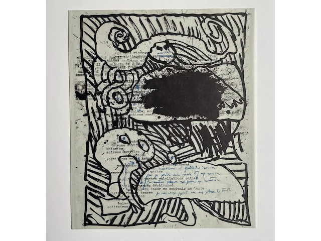 Pierre alechinsky (12 stuks) - afbeelding 15 van  16