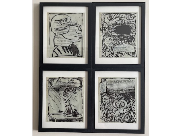 Pierre alechinsky (12 stuks) - afbeelding 10 van  17