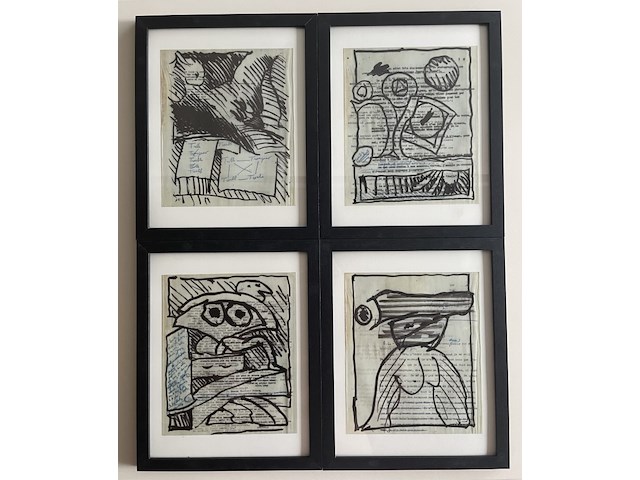 Pierre alechinsky (12 stuks) - afbeelding 11 van  17