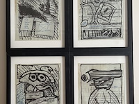 Pierre alechinsky (12 stuks) - afbeelding 11 van  17