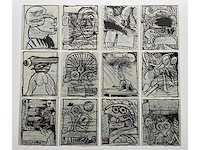 Pierre alechinsky (12x) - afbeelding 1 van  16