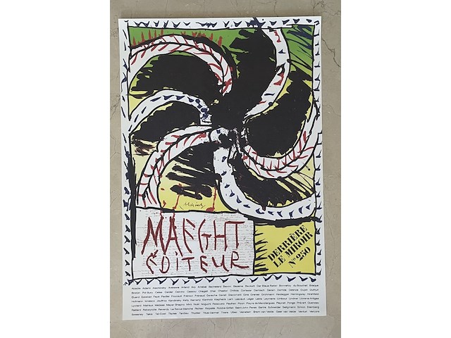 Pierre alechinsky : maeght foundation - afbeelding 1 van  4