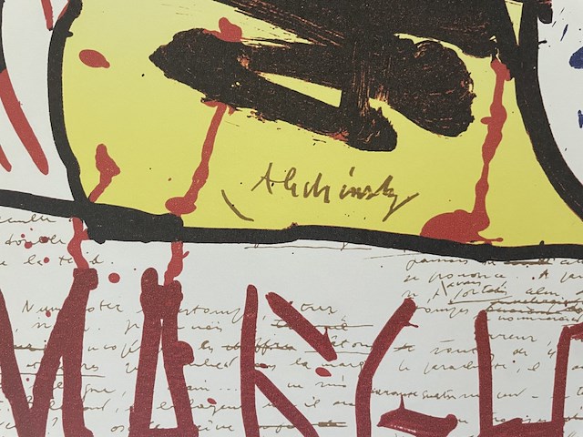 Pierre alechinsky : maeght foundation - afbeelding 3 van  4