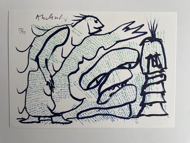 Pierre alechinsky - afbeelding 1 van  3