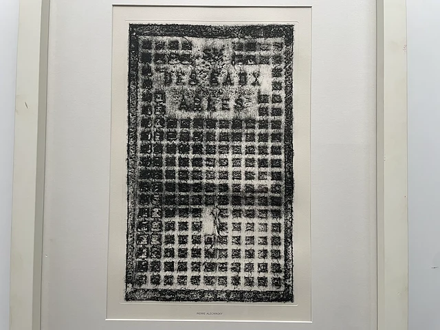 Pierre alechinsky - afbeelding 1 van  4