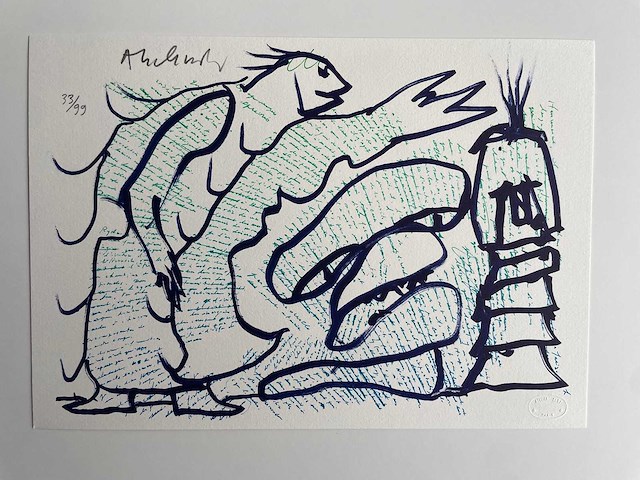 Pierre alechinsky - afbeelding 1 van  3