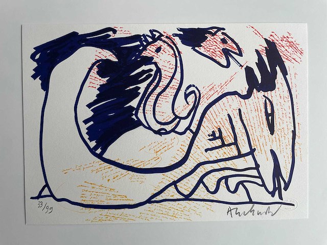 Pierre alechinsky - afbeelding 1 van  2