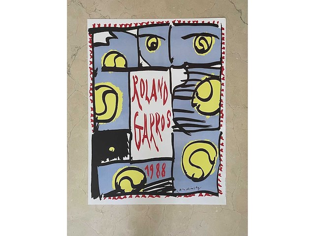 Pierre alechinsky - afbeelding 1 van  2