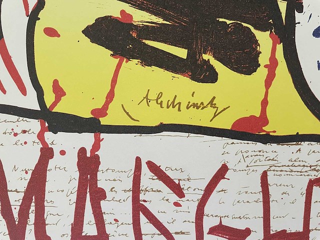 Pierre alechinsky - afbeelding 3 van  4