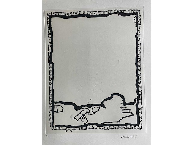 Pierre alechinsky - afbeelding 1 van  2