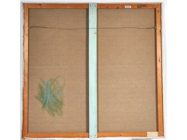 Piet de schepper - olie op doek - 117,5x122,5 - afbeelding 9 van  11