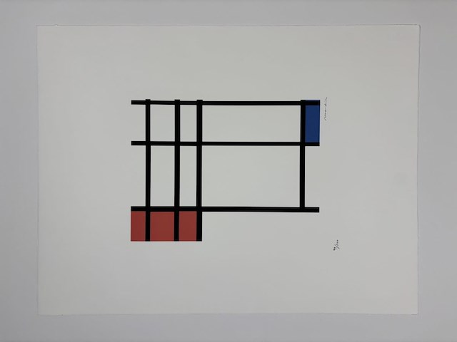 Piet mondriaan - gelimiteerde editie - afbeelding 1 van  1