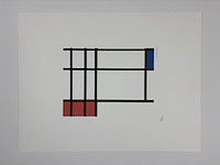 Piet mondriaan - gelimiteerde editie - afbeelding 1 van  1