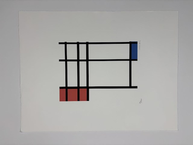 Piet mondriaan - gelimiteerde editie - afbeelding 1 van  1