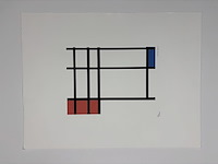 Piet mondriaan - gelimiteerde editie - afbeelding 1 van  1