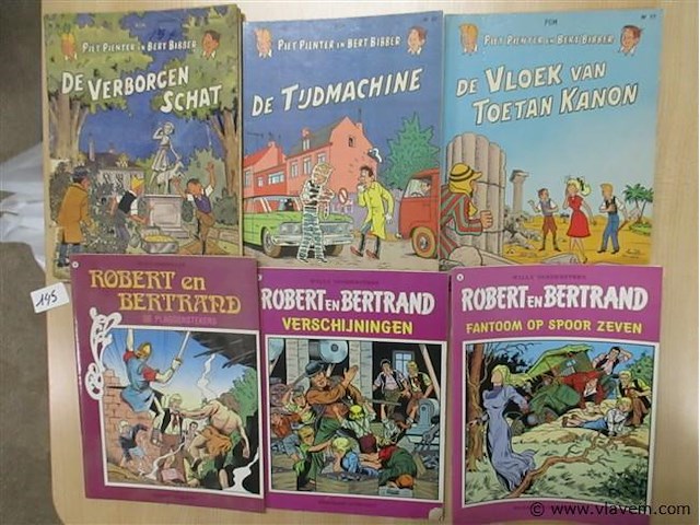 Piet pienter&bert bibbber - robert&bertrand - afbeelding 1 van  2