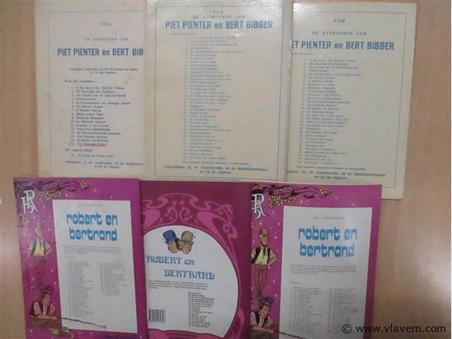 Piet pienter&bert bibbber - robert&bertrand - afbeelding 2 van  2