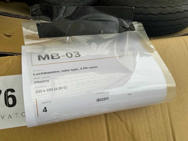 Pihsiang nylon 330x100 partij luchtbanden - afbeelding 3 van  4