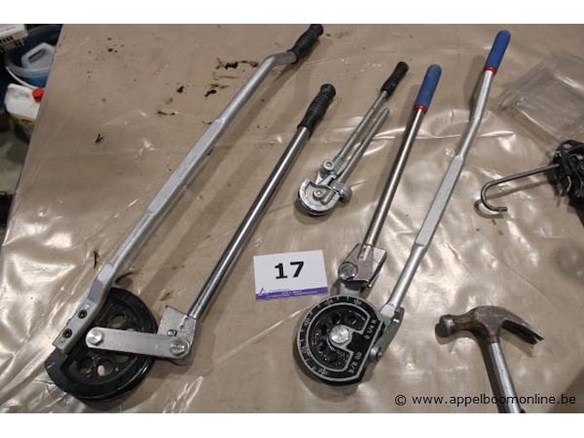 Pijpenbuigers / pijpbuiggereedschap (handmatig) - afbeelding 1 van  3