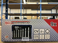 Pijpsleutelset 6 x 7 - 20 x 22 mm 9-dlg. - afbeelding 2 van  3