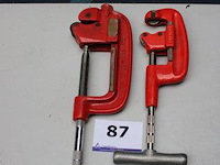 Pijpsnijder - ridgid - 1/4 - 4 inch pijpsnijder - ridgid - 1/8 - 2 inch - afbeelding 1 van  2