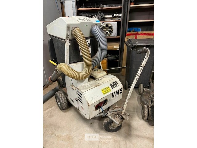 Piktou afvalzuiger, op benzine - afbeelding 3 van  4