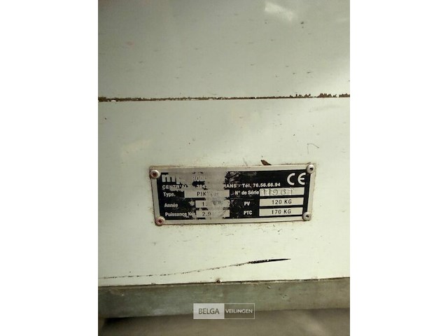 Piktou afvalzuiger, op benzine - afbeelding 4 van  4