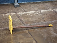 Pin voor aan een lepelbord van een heftruck 2000 - afbeelding 1 van  1