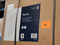Pina fix vaste glaswand met chrome profiel - afbeelding 1 van  2