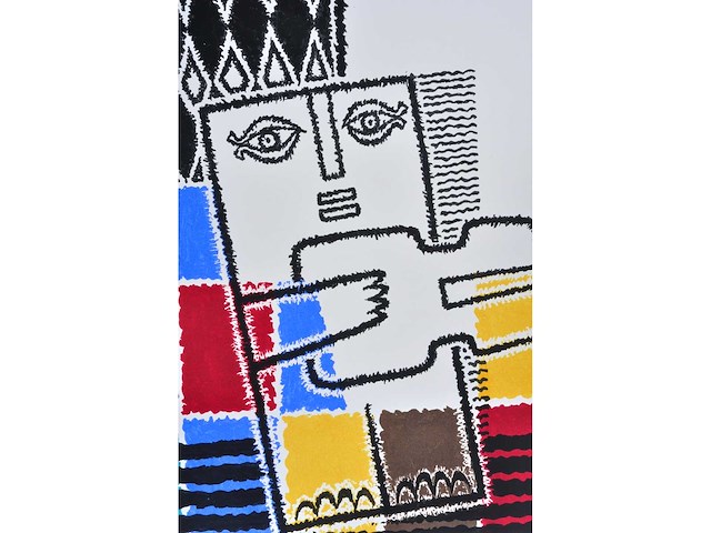 Pinchas shaar - kleurenzeefdruk - 1/130 - afbeelding 2 van  2