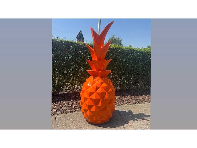 Pineapple h125cm orange - afbeelding 1 van  2