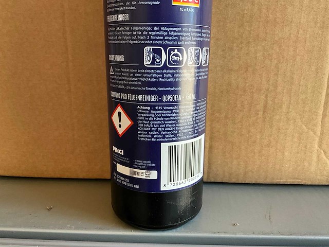 Pingi legends camping pro velgen reiniger 750ml (15x) - afbeelding 2 van  3