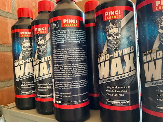 Pingi legends nano-hydro wax 500ml (8x) - afbeelding 2 van  2