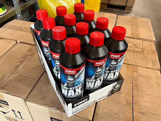 Pingi legends nano-hydro wax 500ml display 12 stuks (2x) - afbeelding 1 van  6